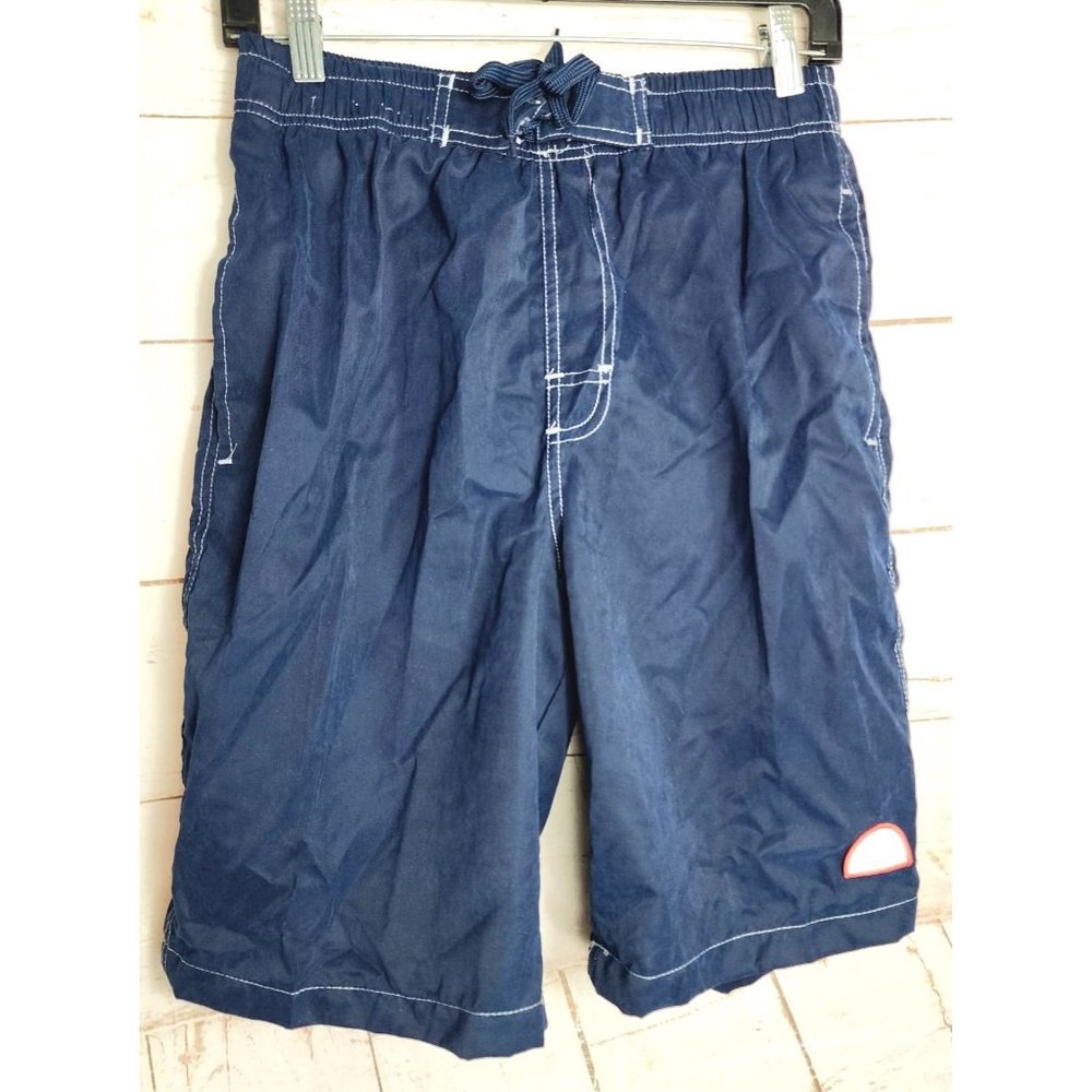 Authentic Brand The Image Vintage 1998 Medium Blue Men Mesh Interior Shorts